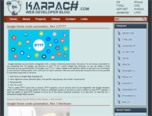 Tablet Screenshot of karpach.com